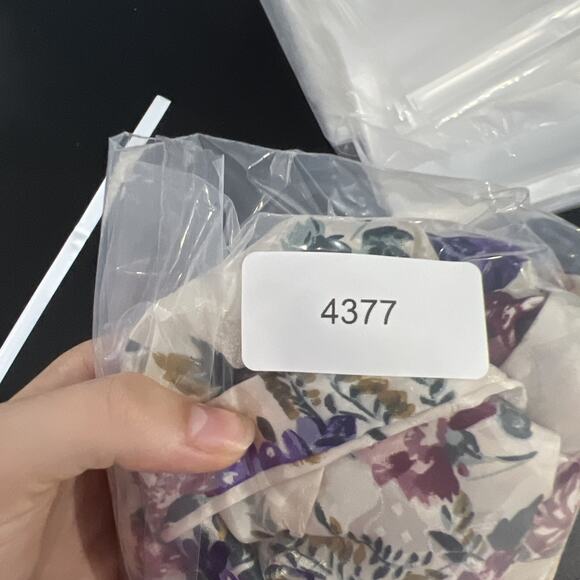 Vintage California Miss Robe Women Large Floral‎ Ivory Silky Damask Kimono - Picture 11 of 11